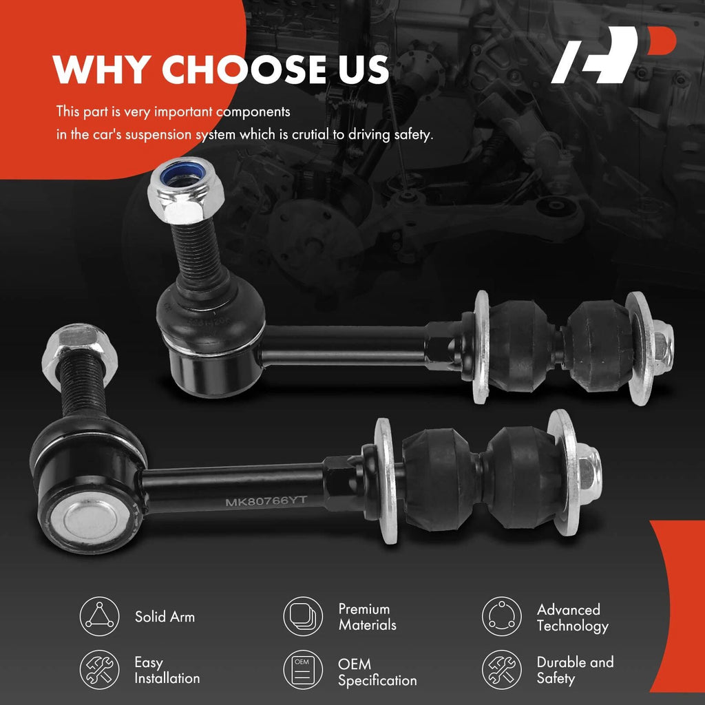 2X Front Stabilizer Bar Link for Dodge Ram 1500 2500 3500 (2006-2010)