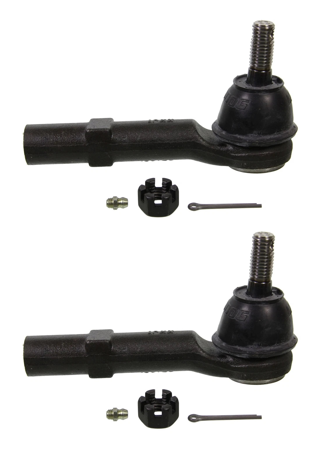 Set of 2 Front Outer Tie Rod Ends for Chevrolet GMC Hybrid (MOOG ES800621)