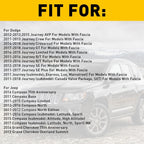 Rear Bumper Reflector for Dodge Journey, Jeep Compass (2011–2020)