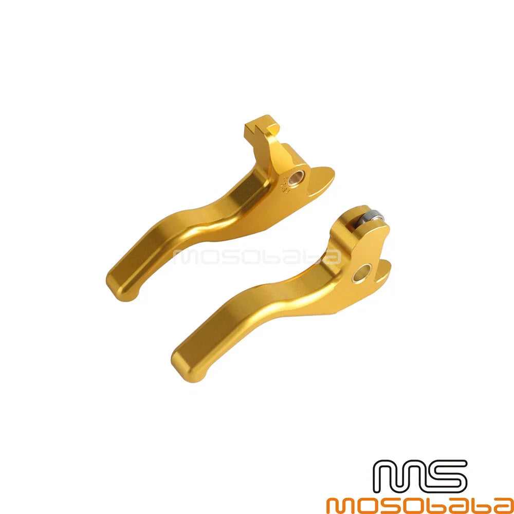 Finger Handlebar Hand Brake Clutch Levers for Harley Softail Slim (16)