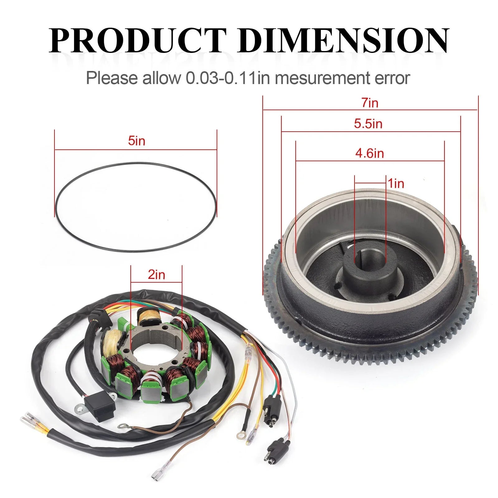 Stator & Flywheel rotor kit for Polaris Sportsman 500 4x4