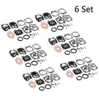 Set of 6 Carburetor Gasket Kits for Walbro K20-WYL (Honda GX22/31, Echo GT1100)