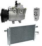 AC Compressor Kit With Condenser for Hyundai Accent 1.5L (2000–2003)