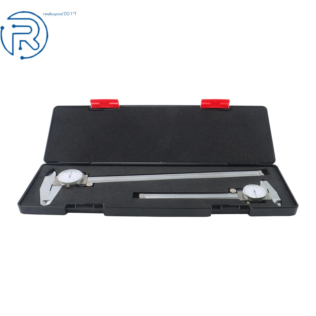 6" & 12" Precision Caliper Stainless Steel Anti-Shock (0.001" Graduation)