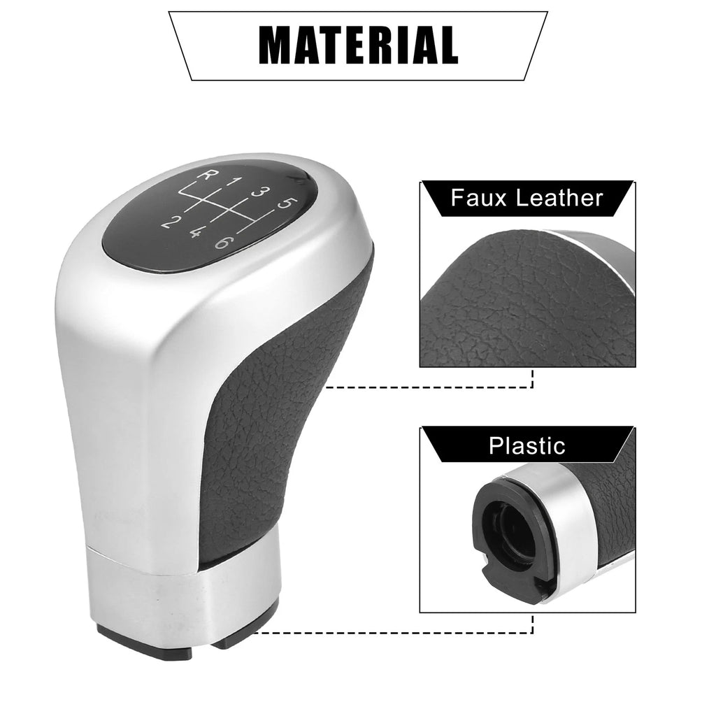 6 Speed Gear Shift Knob for BMW 1 3 Series E30 (1982–1994) 724117570682