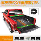 Vinyl Soft Top Tri-Fold Tonneau Cover for Tundra Pickup (2007–2018) 6.5ft