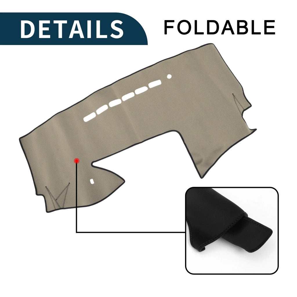 Dashboard Cover Mat for Mazda Premacy MK3 (2007–2016) - Black