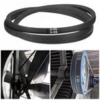 Set of 2 Rubber V Belts A654L670 for Power Transmission (65 Inch)
