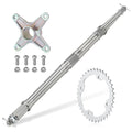Rear Axle Shaft Sprocket Hub Kit for Yamaha YFM350 Raptor 350 (2004–2013)