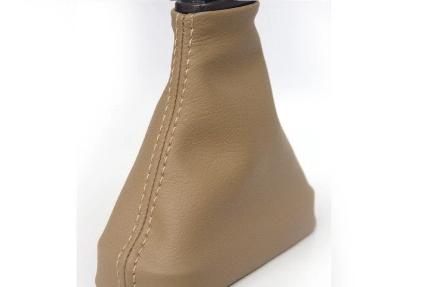 Automatic Shift Boot Cover for Acura MDX (2007–2013) Beige PVC Leather
