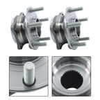 Pair Rear Wheel Hub Bearings for Hyundai Santa Fe (2007–2018)