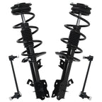 Front Struts & Coil Spring Set with Sway Bars for Nissan Rogue (2008–2012)