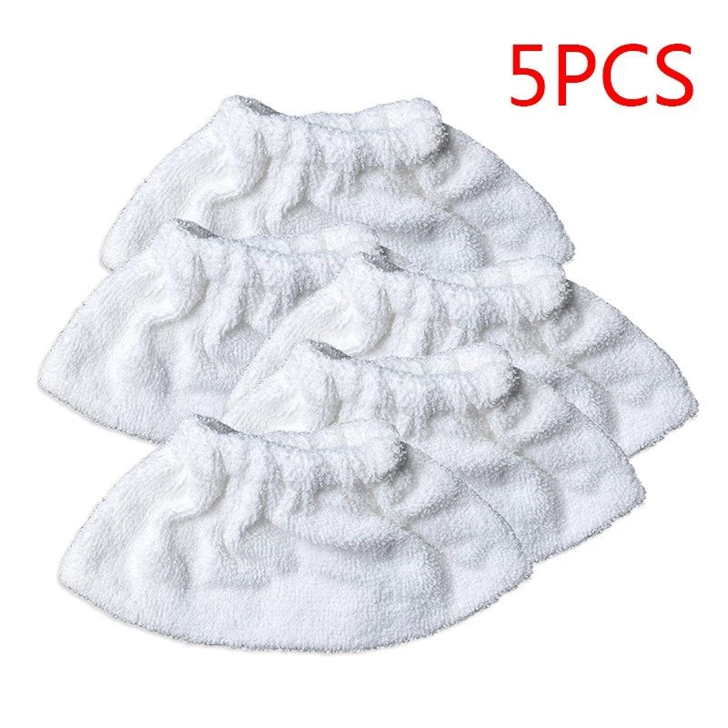 5pcs Cotton Brush Head Cover for Karcher SC2 SC3 SC4 SC5 (2010–2023)
