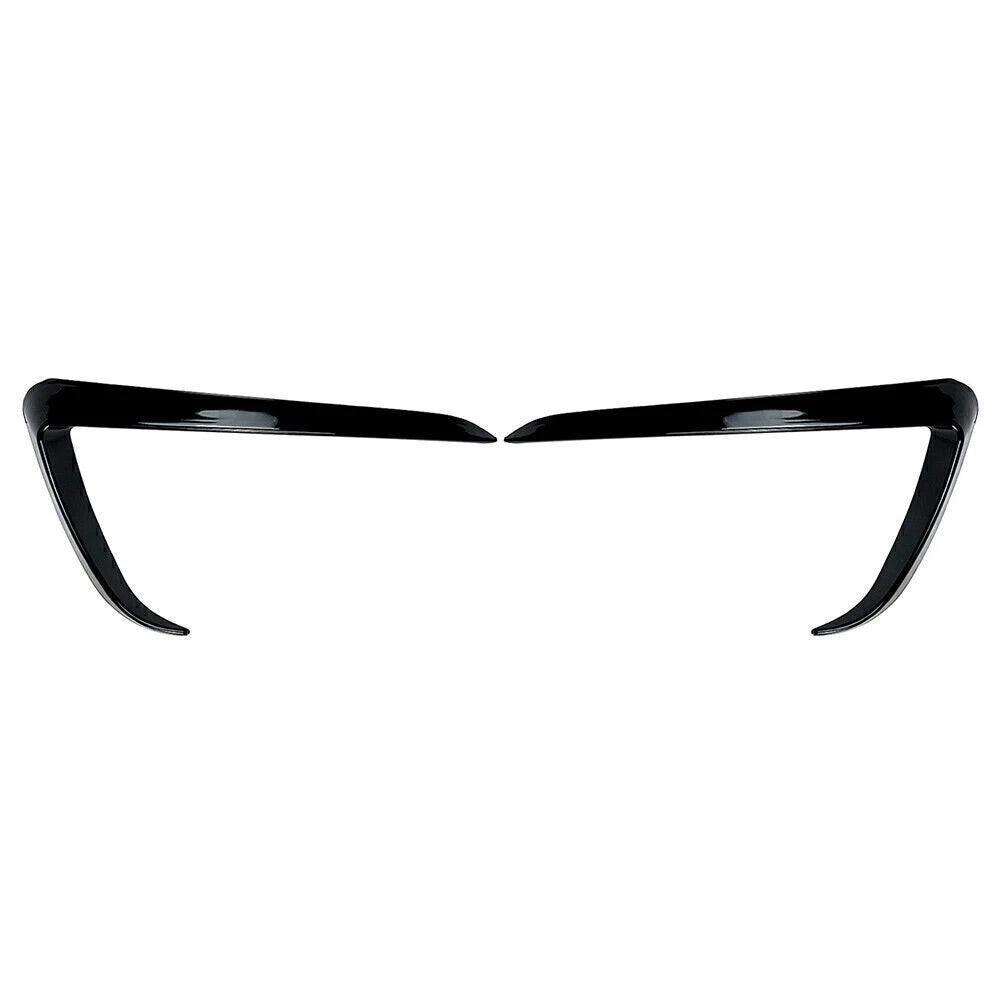 Front Fog Light Lamp Eyebrow Cover Trim for Tesla Model Y (2020–2023)