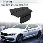 Center Console Cover with Storage Bag for BMW 5 Series (2011-2017) Black 1 Set