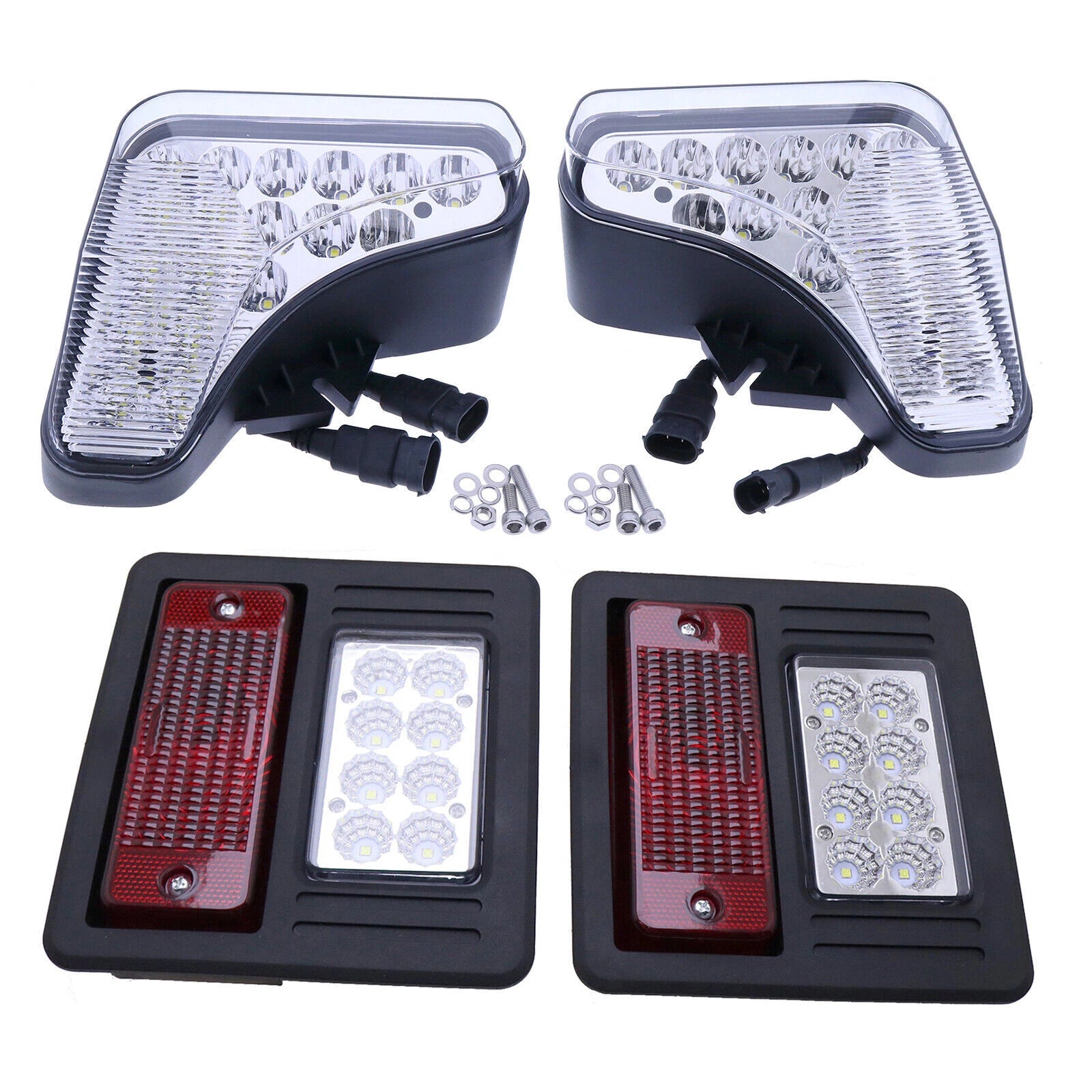 LED Head & Rear Light Kit 6670284 7251341 7251340 for Bobcat S450 S510 S570 S650 (2011–2023)