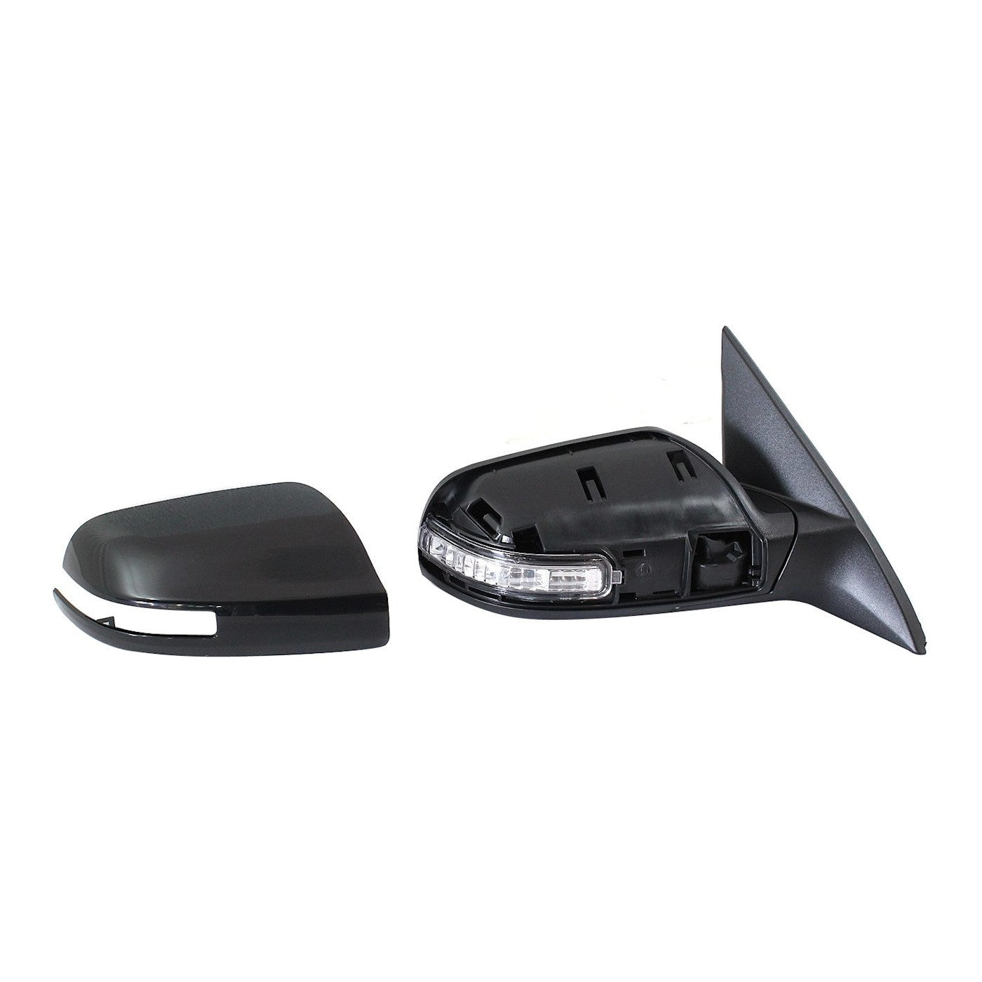 Power Mirror Set for Nissan Altima (2007–2012) with Signal Light, Paintable