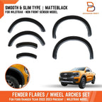 3" Slim Fender Flares for Ford Ranger P703 Wildtrak (2022-2023)