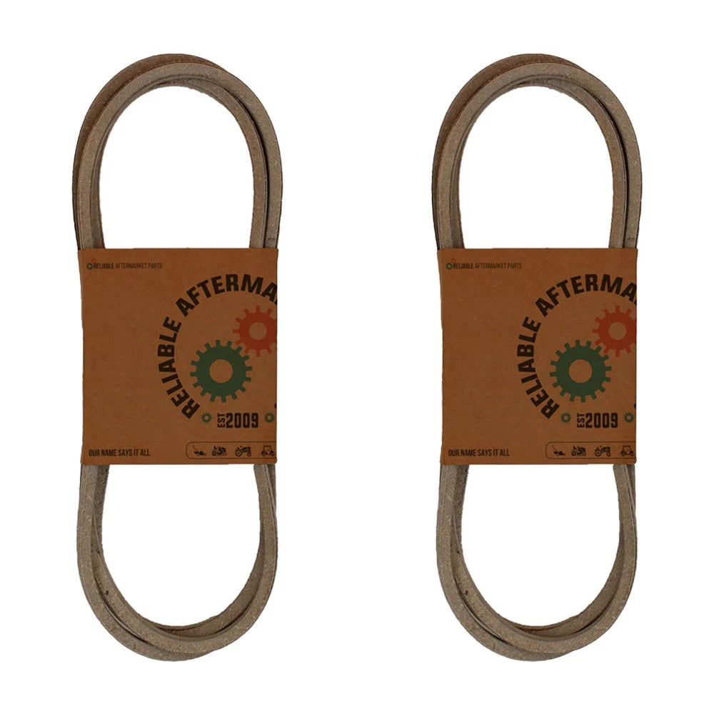 2X Replacement Deck Belts for Toro Wheelhorse (112-5800) 1/2" x 109"