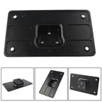 Laydown Tilt License Plate Frame Mount for Harley Big Twins Sportster Dyna
