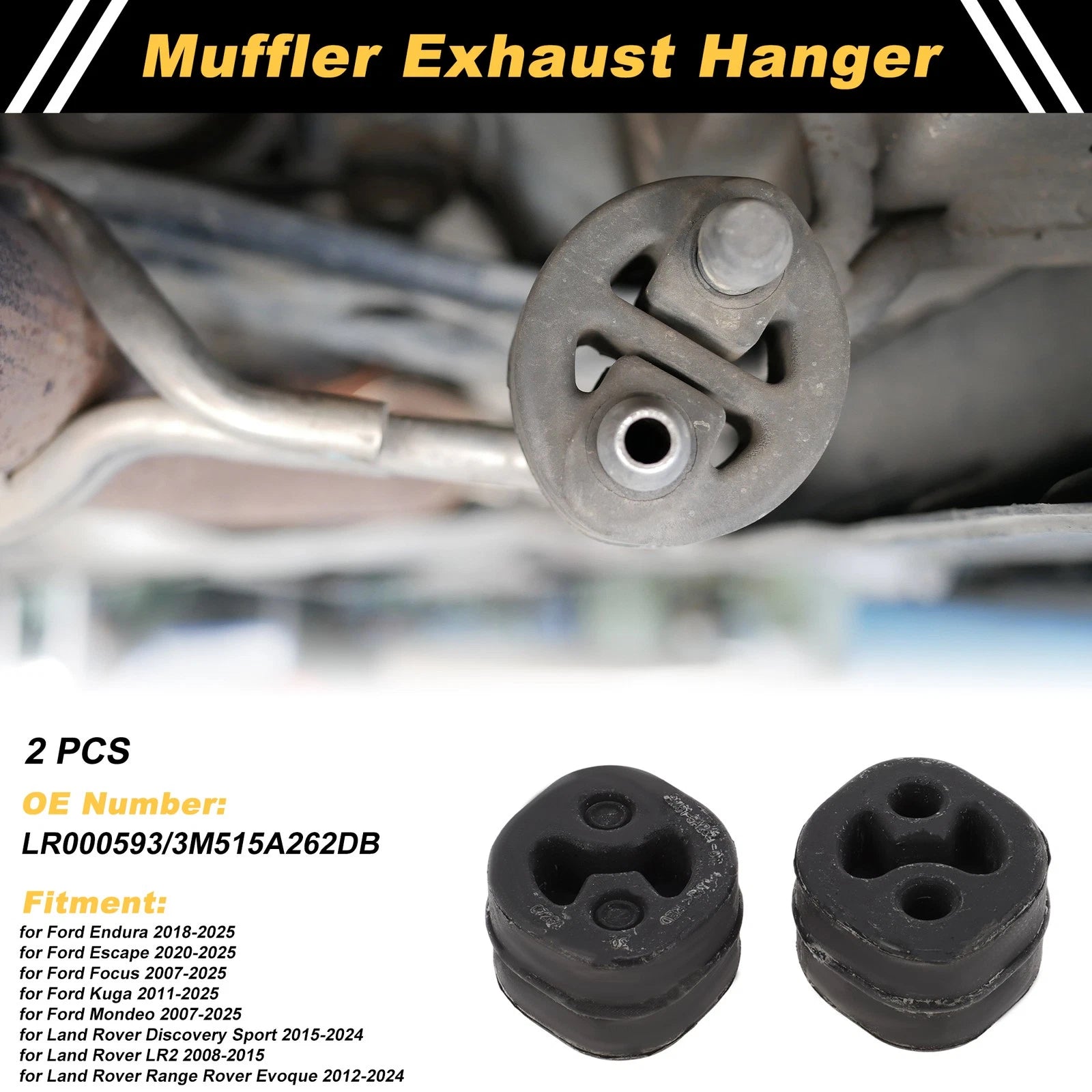 Exhaust Hanger for Ford Endura (2018–2025) LR000593