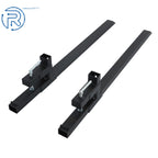 60" Clamp-On Pallet Forks for Skid Steer Loader (2000 lbs)