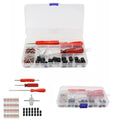 Tire Valve Kit with Core Removal Tool for Roadside Tire Repair