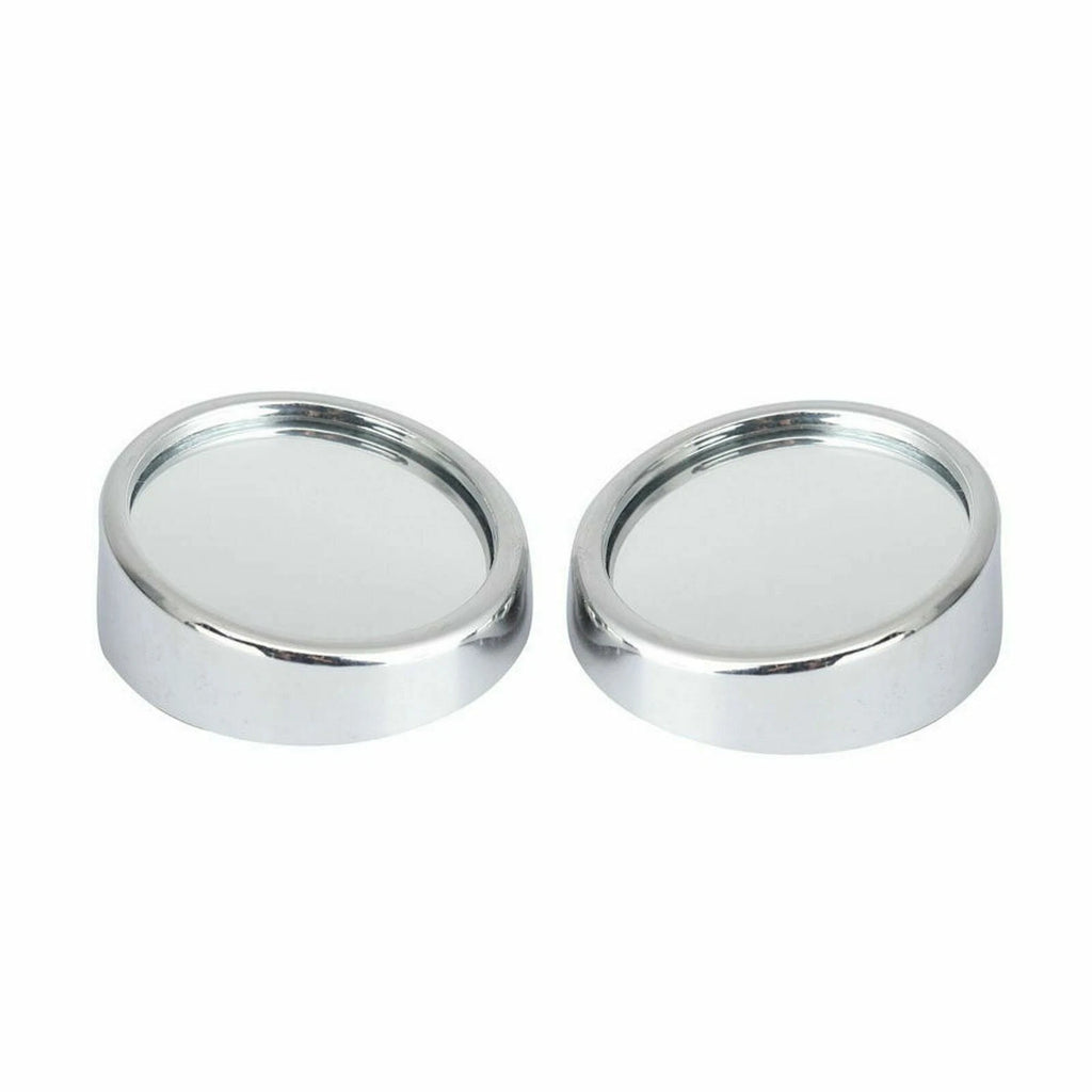 2.0" Angle Convex Round Rear Wide-View Blind Spot Mirrors (2017-2025)