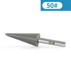 Resin Diamond Conical Burr 6mm Shank for Stone Sculpting (50150 Grit)
