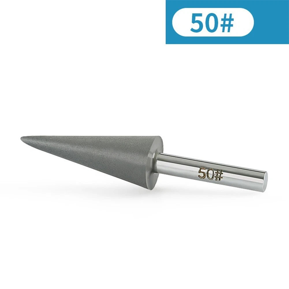 Resin Diamond Conical Burr 6mm Shank for Stone Sculpting (50150 Grit)