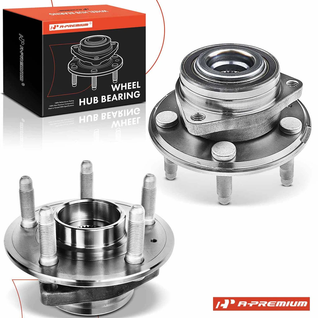 2X Wheel Hub & Bearing Assembly for Chevy Impala Camaro 