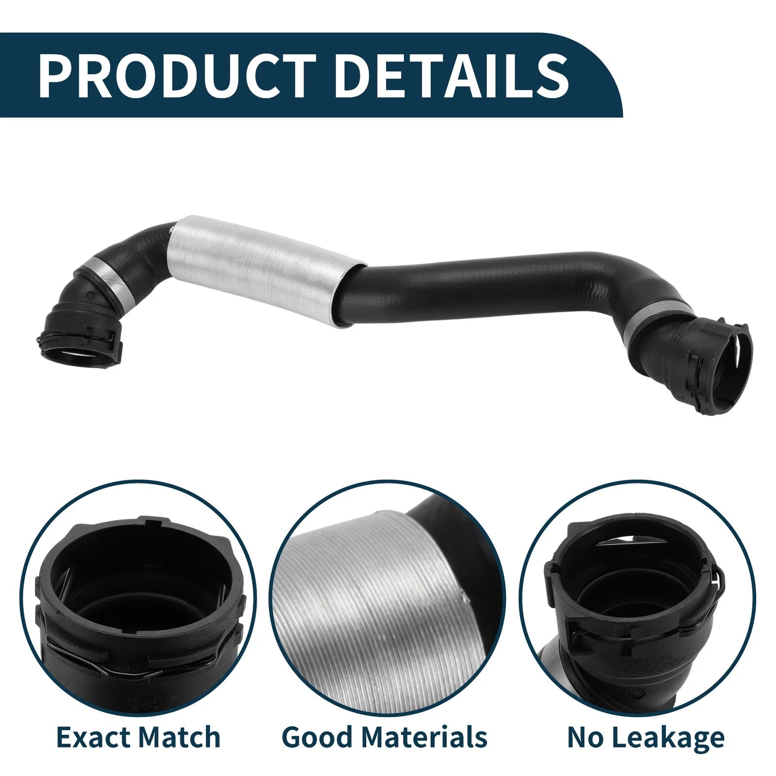 Radiator Hose No.17127552407 for BMW 1 Series (2009–2013) Lower