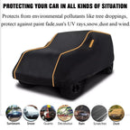 Car Cover for Jeep Wrangler JK JL (2007–2023) Waterproof UV Dust Custom Fit