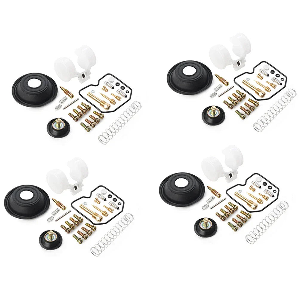 Carburetor Repair Kit Diaphragm 4 x Set for KAWASAKI Voyager XII ZG1200 (1986-2003)