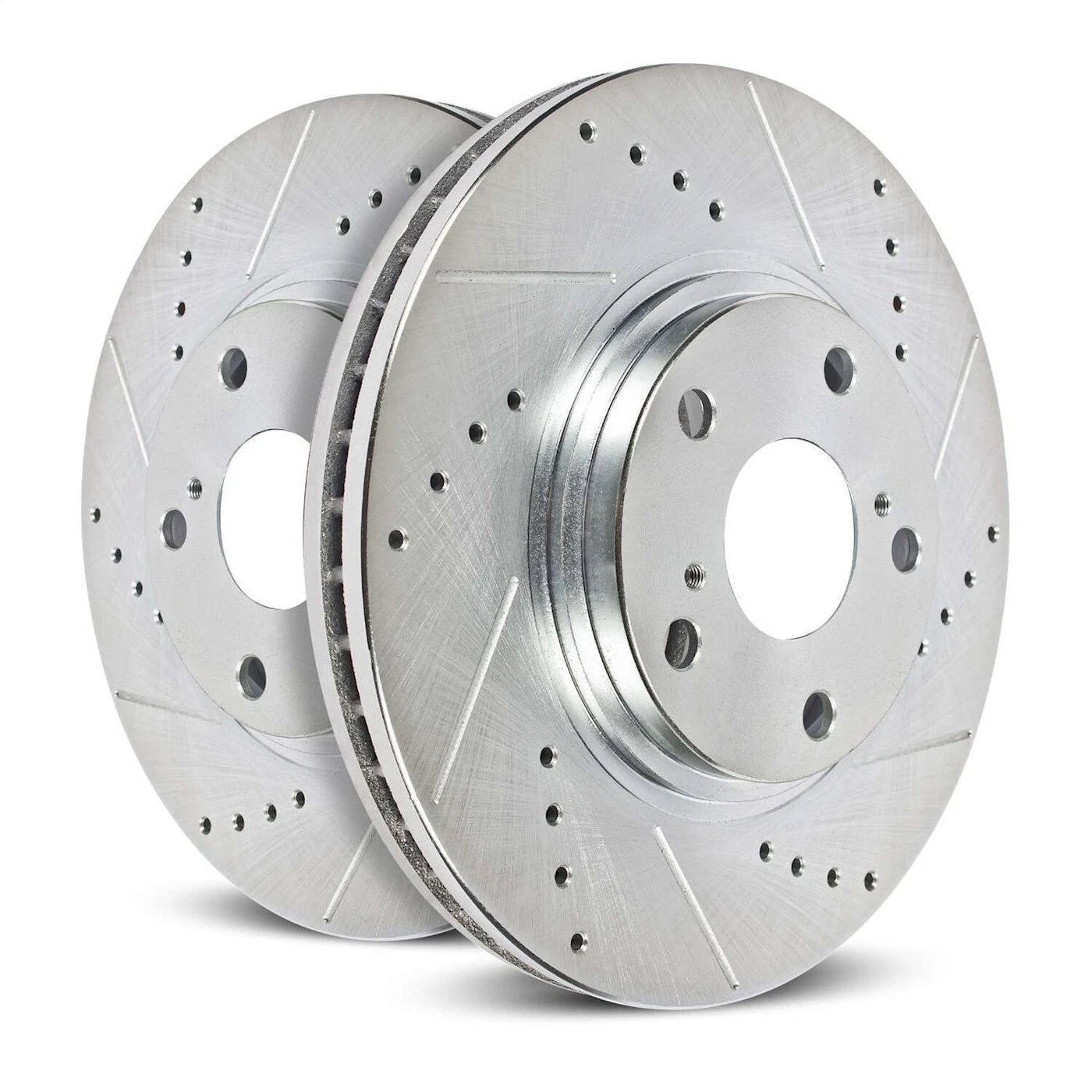Set of 2 Brake Discs for Lincoln Town Car (1990–2011)