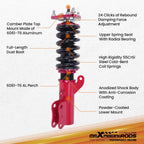 24 Way Adjustable Coilovers Lowering Kit for Mitsubishi Lancer (2008-2016)