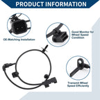 ABS Wheel Speed Sensor for Chevrolet Trax (2015–2022) No. 95075978/94544442