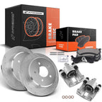Rear Drilled Brake Rotors & Pads for Mercury Mountaineer (1997–2001)