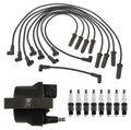 Ignition Wires Coil & 8 Spark Plugs Kit for Chevrolet GMC 7.4L V8 (VIN N)