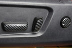 ABS Carbon Fiber Power Seat Control Cover 6pc for Toyota Tundra (2014–2021)