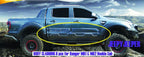 Matte Black Body Cladding for Ford Ranger PX PX2 Double Cab (2012-2018)