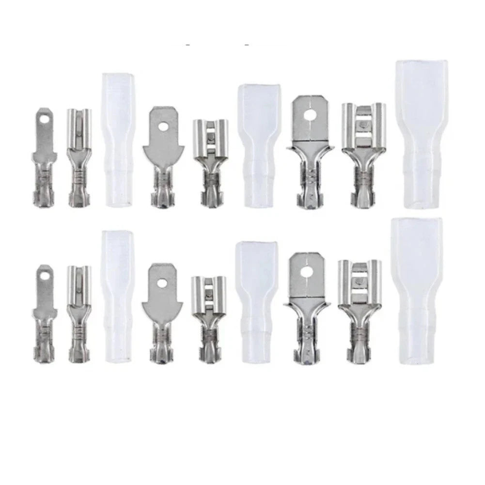 270 Piece Crimp Terminal Connectors for Electrical Wire (28, 48, 63mm)