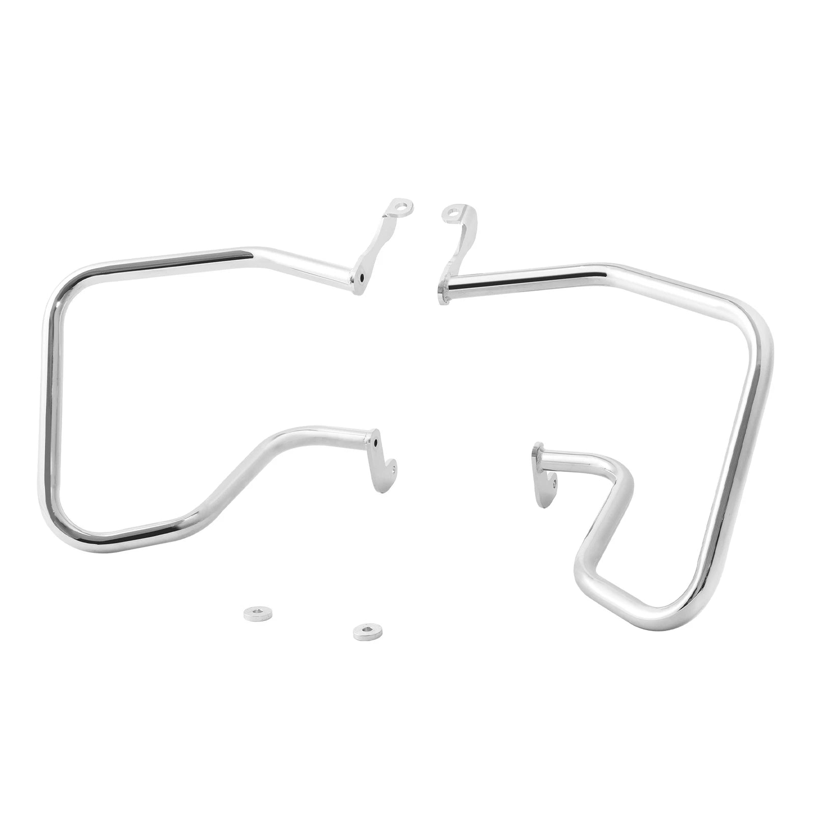Chrome Saddlebag Guards Crash Bars for BMW R18 B Transcontinental (2021–2025)