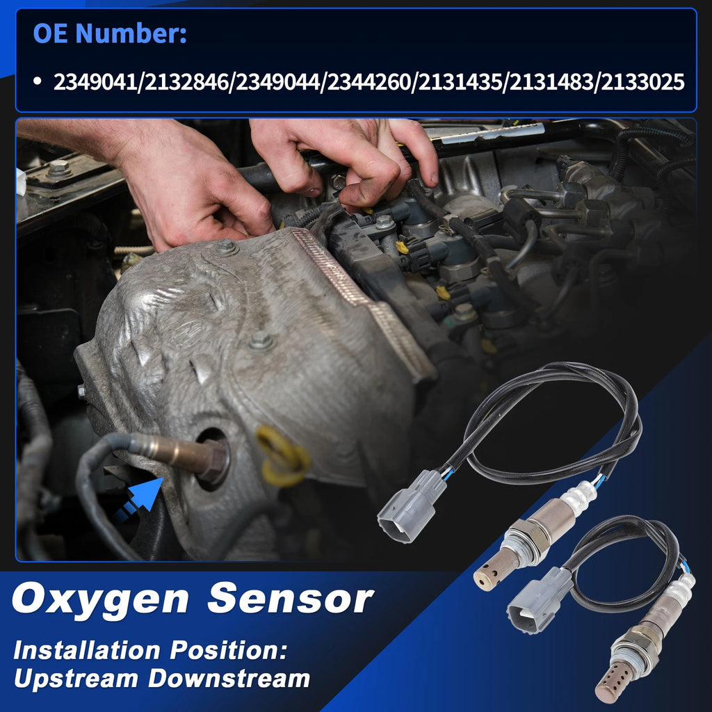 Set of 2 Upstream Downstream Oxygen Sensors for Toyota Camry (2003–2011)