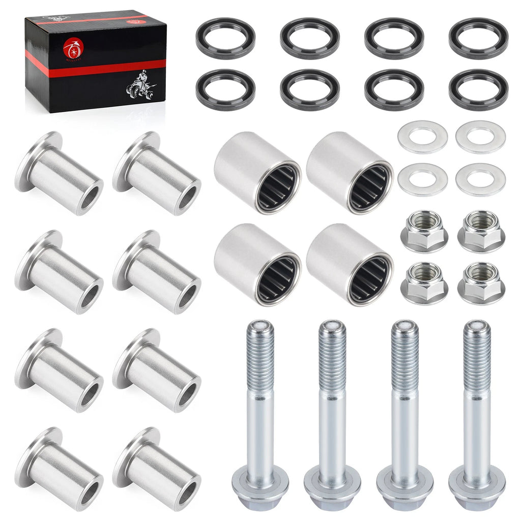 Upper Front A Arm Bushing Bearing w/ Bolt for Suzuki Quadsport LTZ400 (2003–2014)