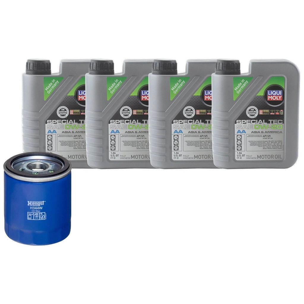 4L Liqui Moly Special Tec AA 0W-20 Engine Oil Change Kit for Encore Trax (2013–2023)