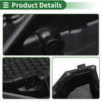 1 Pc Engine Oil Pan No.06K103600R for Audi A1 (2015–2018) Plastic Black