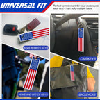 Double-Sided Embroidered Keychain Key Tag for Motorcycles (Tire Valve Cap) (2021-2024)