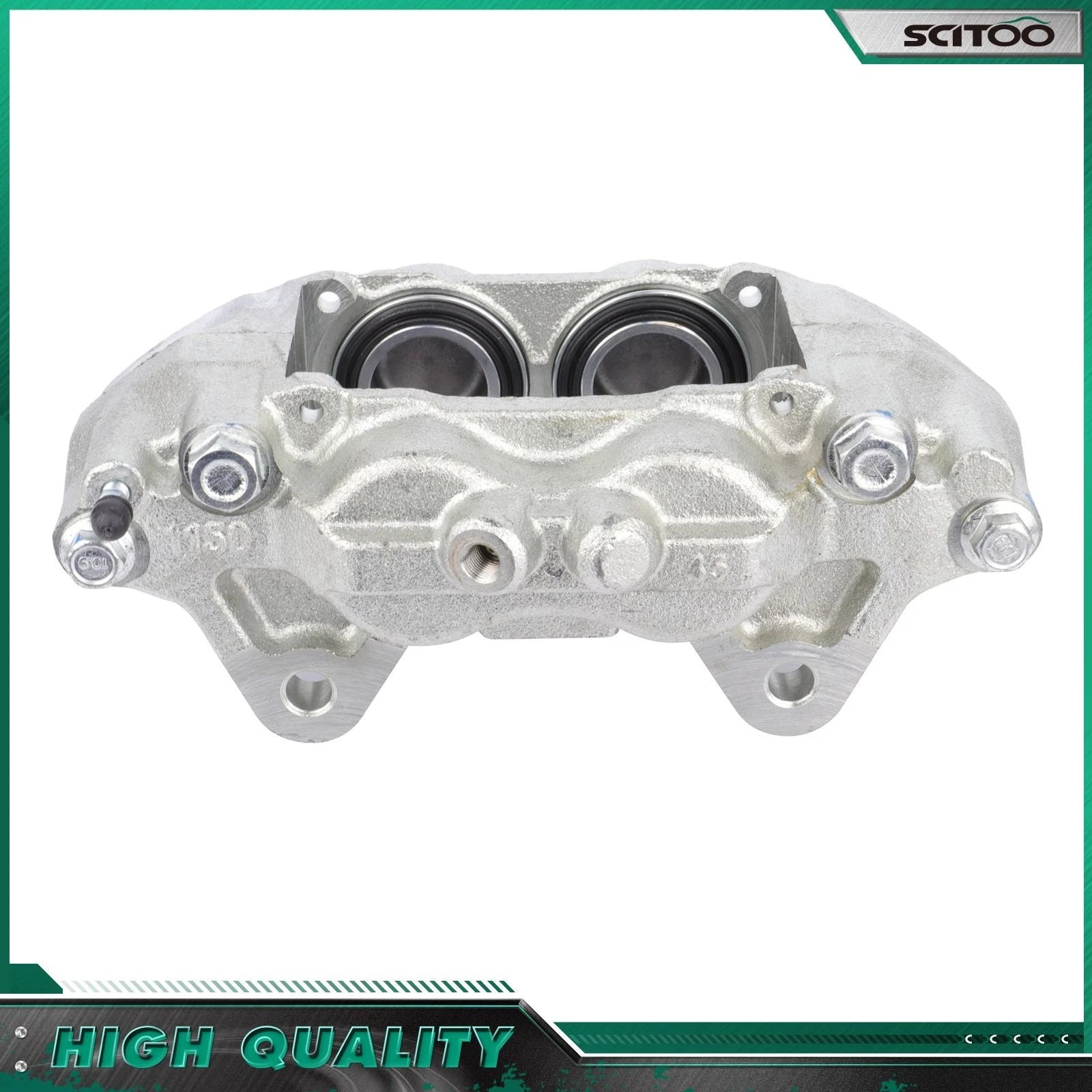 Front Brake Calipers & Rotors with Ceramic Pads for Toyota 4Runner (2003–2009)