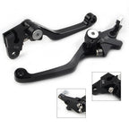 Black Pivot Brake Clutch Levers for Honda XR250/Motard (1995–2007) CRM250R/AR (1994–1998)